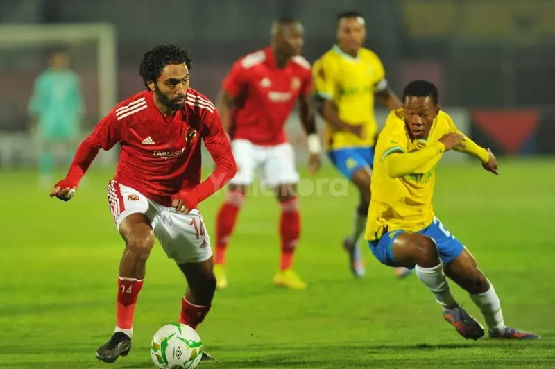 الأهلي صنداونز حسين الشحات